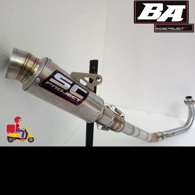 KNALPOT UNDERBOIND SC PROJECT  VEGA JUPITER Z SUPRA GRAND BLADE DLL