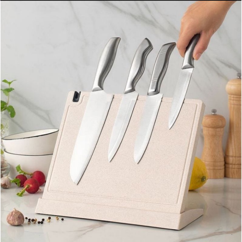 Idealife IL-160C Tempat Wadah Pisau Spatula Sumpit Dapur Magnet Knife Holder WL Shop WLShop1 elegan talenan