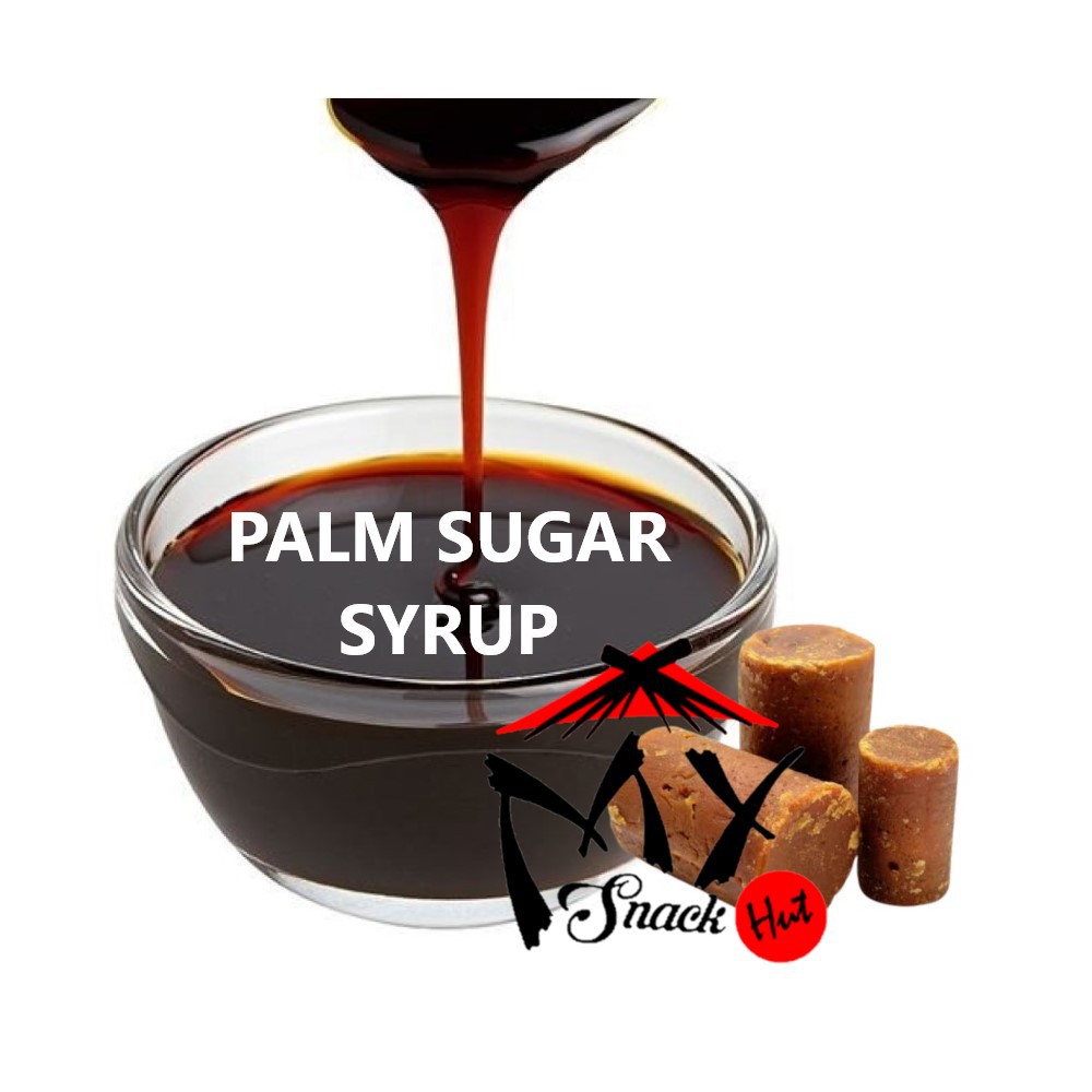 SIRUP GULA JAWA 50ML - PALM SUGAR SYRUP AREN PALEM MERAH KENTAL CENDOL ORGANIK - ORGANIC MELAKA LIQUID SWEETENER HALAL MUI