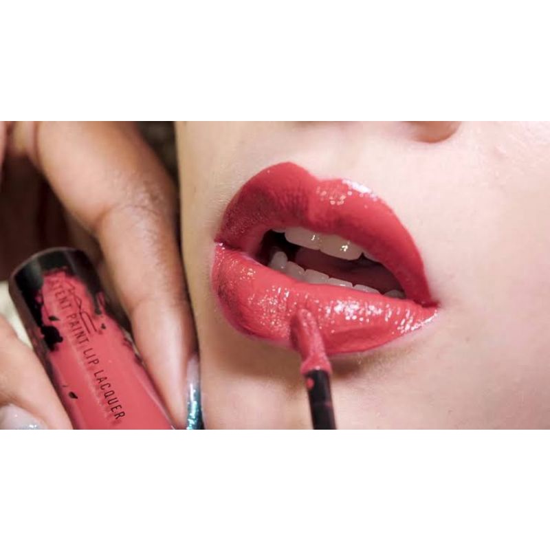 Mac Patent Paint Lip Lacquer shade Lacquered Up 3.8 gr Full Size No Box