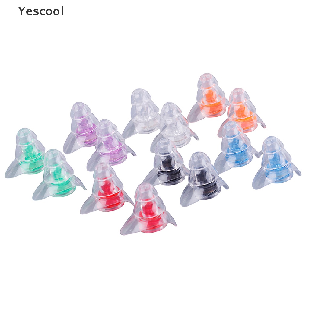 Yescool 1 Pasang Ear Plug Noise Canceling Untuk Konser Musik Festival