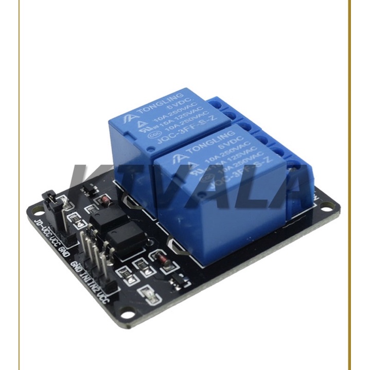 Modul relay 5v 2 channel Arduino