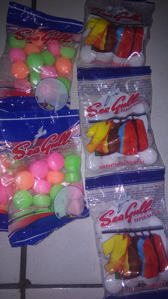 Sea Gull Pakaian . Seagull 25gr X 6 Bungkus . Kapur Barus Kamper Pengharum Lemari Dan Kamar Mandi