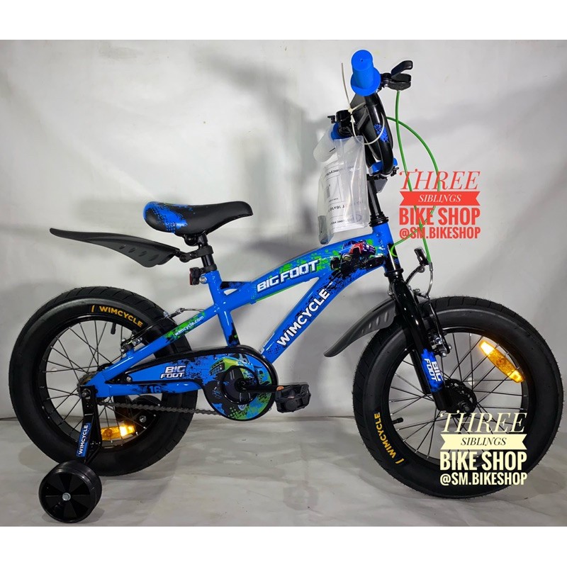 SEPEDA BMX WIMCYCLE BIGFOOT 16 INCH WARNA BIRU