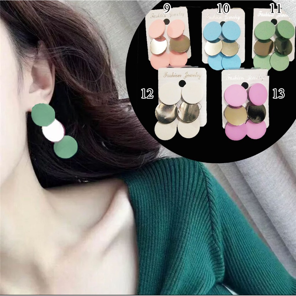 Anting korea wanita kekinian aneka varian 270