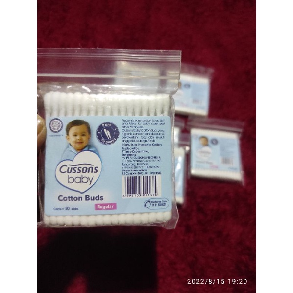 Cotton Buds Cusson Baby 50 Sticks