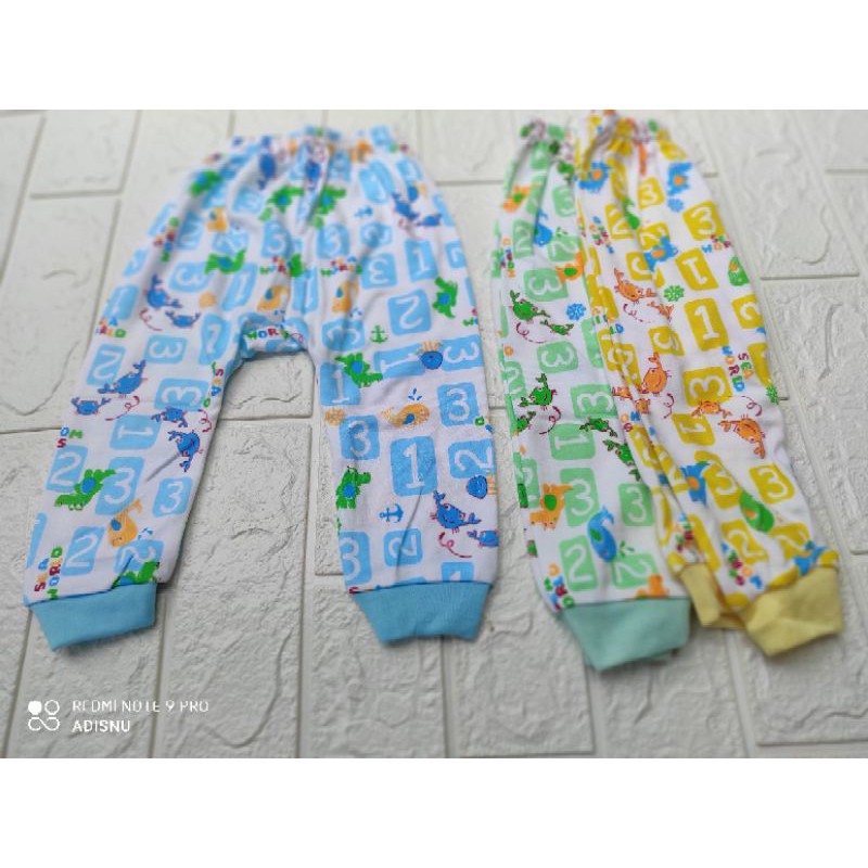 Celana Panjang Kotak Pampes Baby BOBOKO Full Print