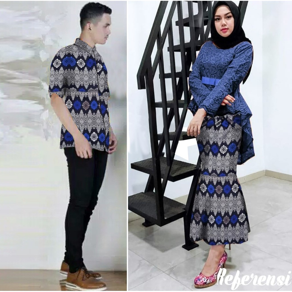 Couple Kebaya Batik Brukat AURORA