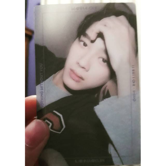 Guanlin photocard Nothing Without You album