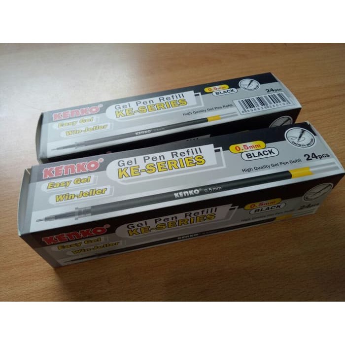 

DISKON BESAR Refill pen gel kenko 05 mm KE-series (Tinta Hitam) Grosir!!!