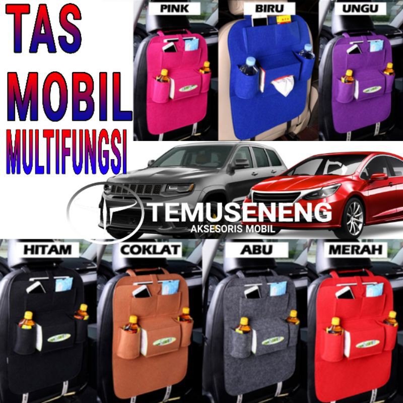 Car Elegant Organizer Tas Multifungsi Wadah Barang Mobil Elegan Organiser Murah