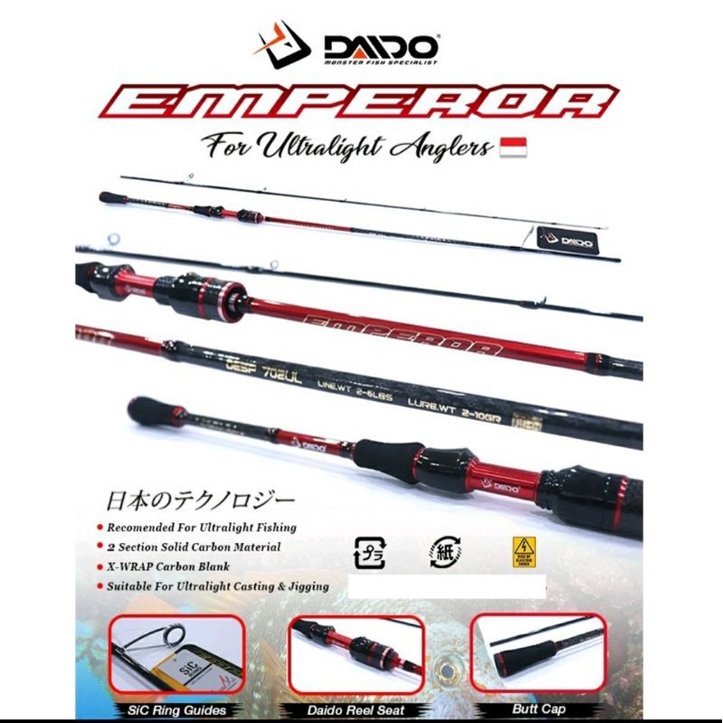 DAIDO EMPEROR & EMPEROR PRO 662&702 SUPER KUAT