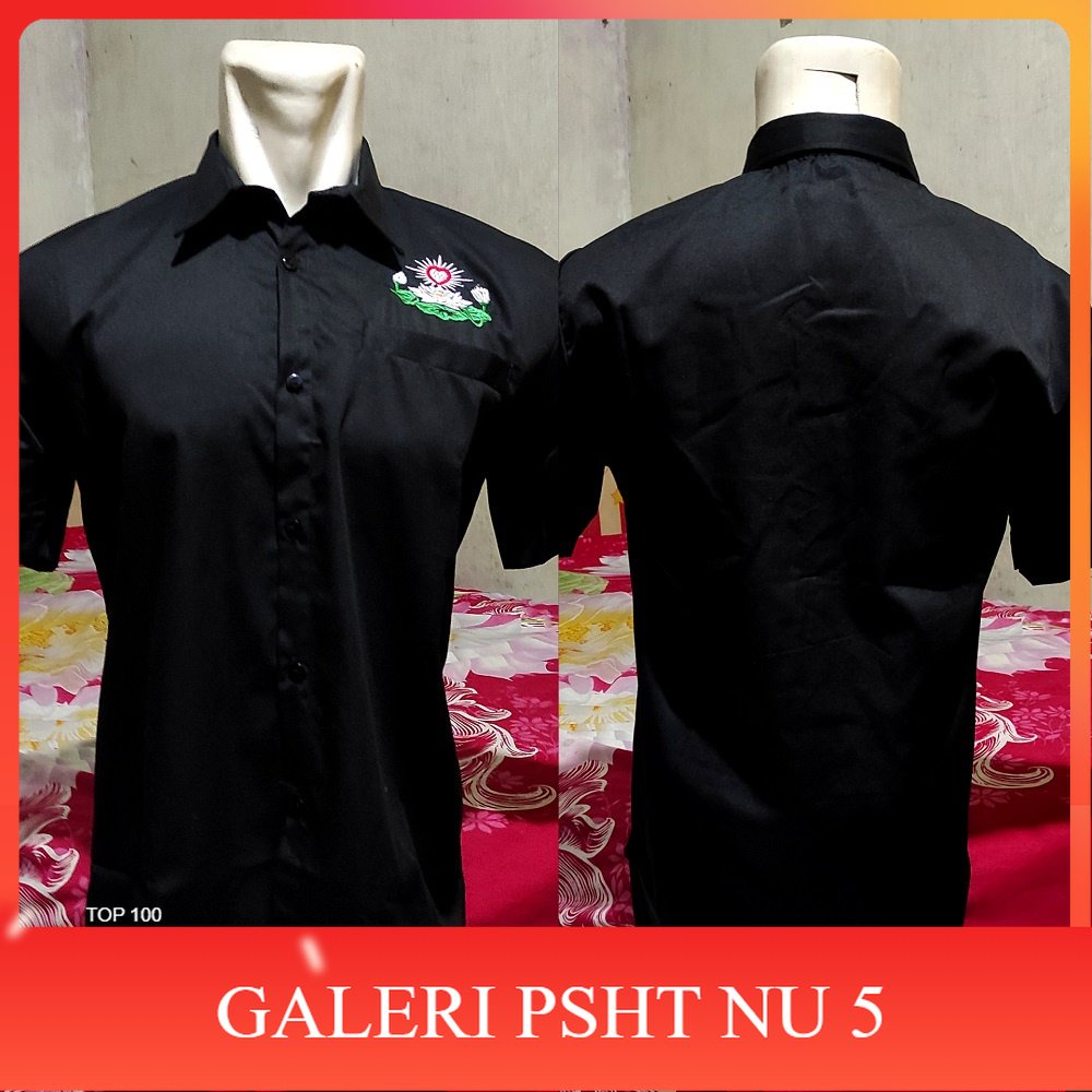 ATRIBUT PSHT- KEMEJA PSHT SIMPEL-KEMEJA PSHT BORDIR-BAJU PSHT-HEM PRIA PSHT--HEM BORDIR PSHT -HEM TE