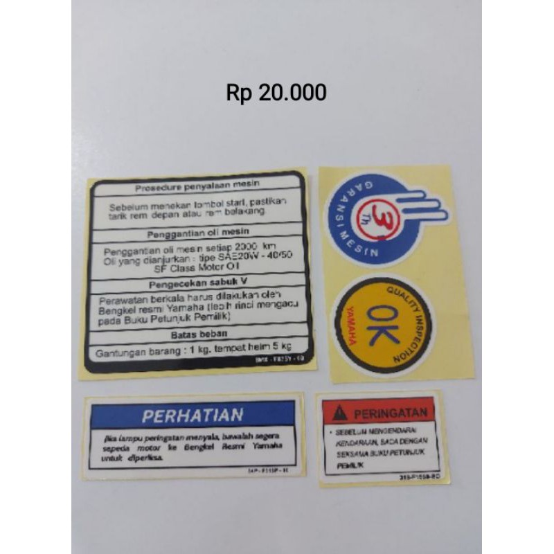 

stiker warning