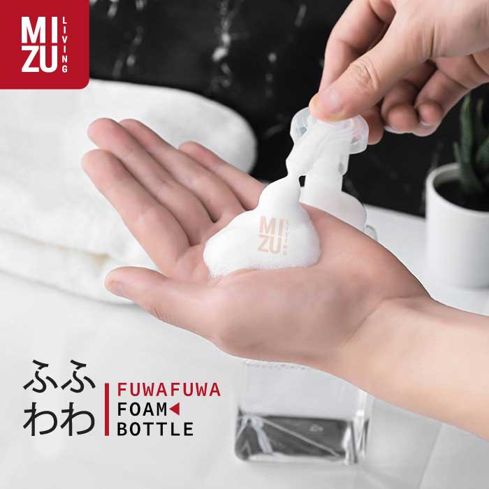 FUWAFUWA PET Refill Pump Bottle Foam Dispenser Refillable Botol Sabun Busa 250ml 450ml 650ml