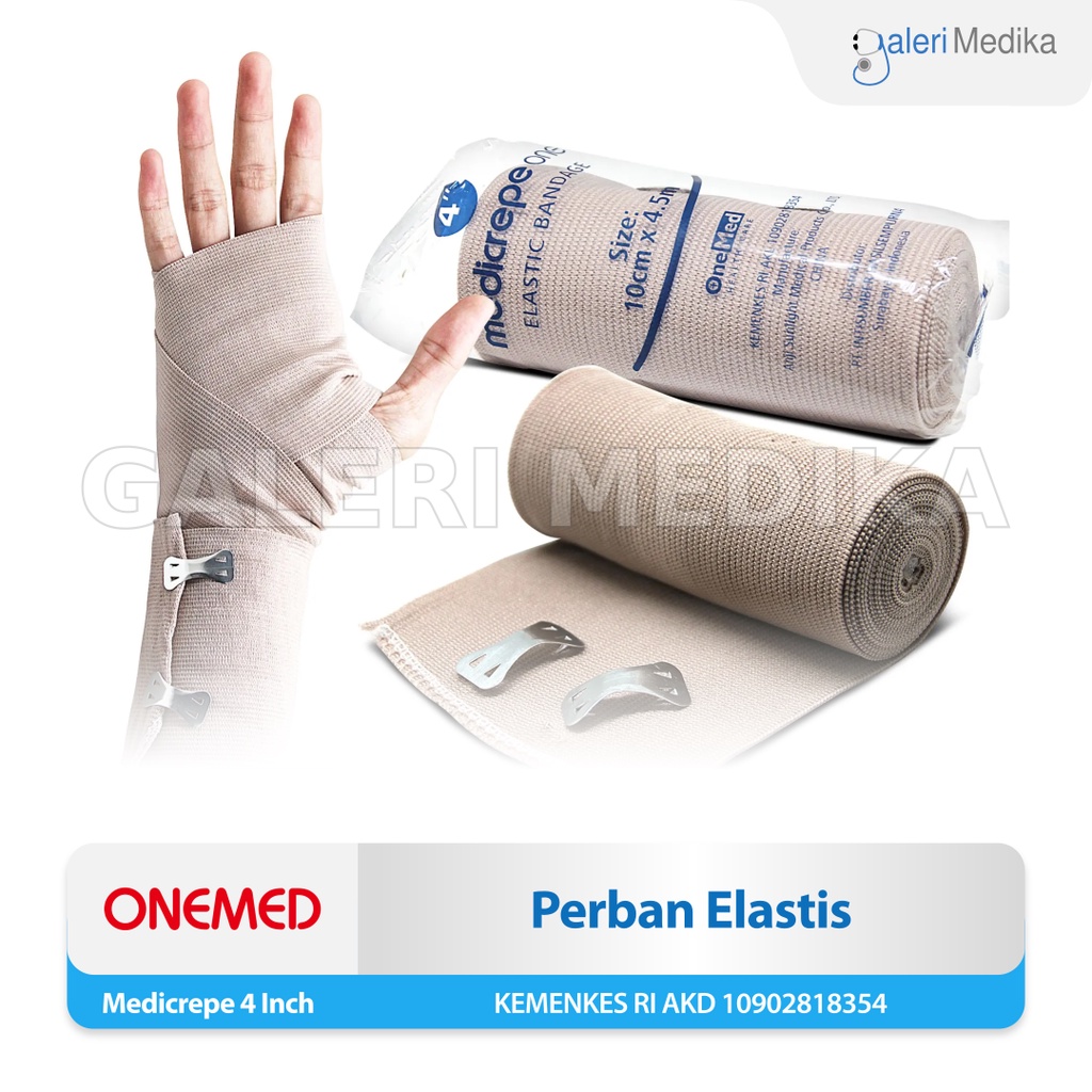 Onemed Medicrepe Perban Elastis 10cm (4inch)