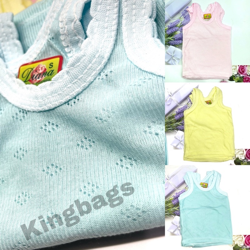 12 PCS Kaos Anak Singlet Jaring