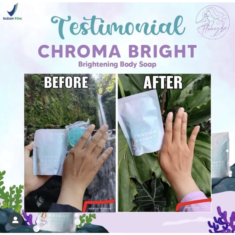 READY! SABUN FLOHERA CHROMA BRIGHT SOAP FLOHERA WHITENING BRIGHTENING SOAP SABUN CHROMA BRIGHT FLOHERA SABUN PEMUTIH PENCERAH BADAN