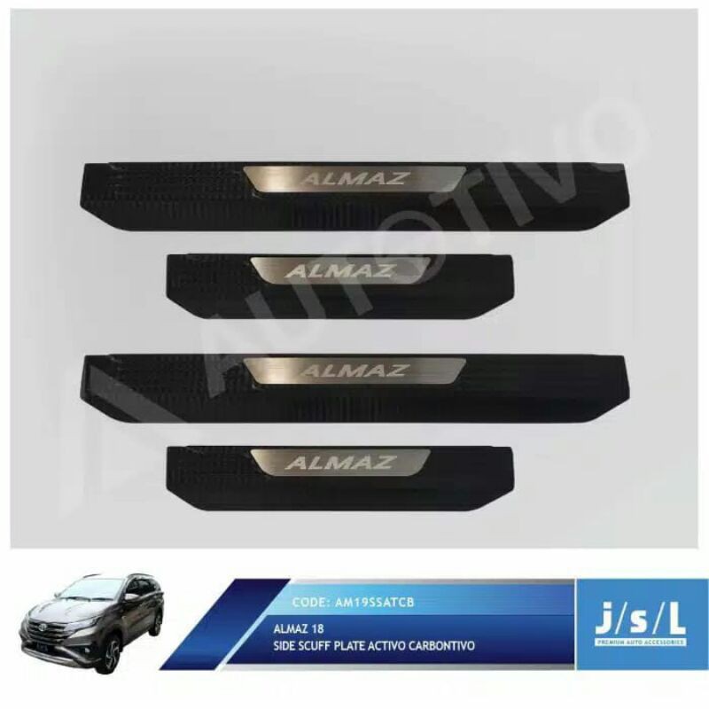 Sillplate Samping Wuling Almaz Activo Carbon JSL