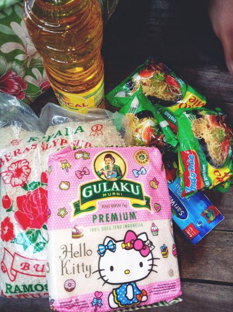 Paket Sembako  Murah 2 Beras  Minyak Gula Teh Mie 