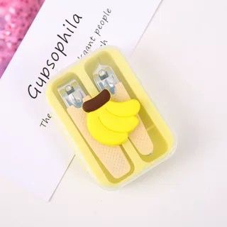 gunting kuku alat pemotong kuku 2in1 set manicure nail clipper