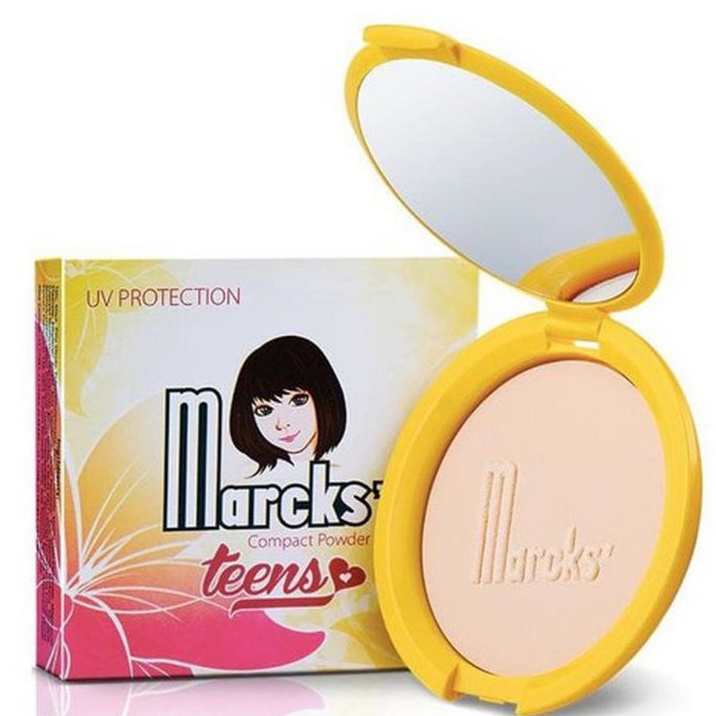 Marcks' Teens Compact Powder 12G/BEDAK PADAT MARCKS 12G