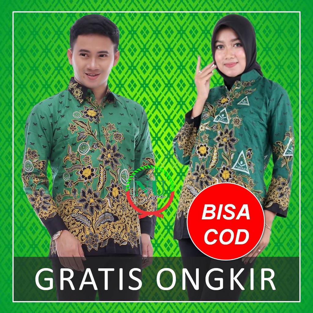 [FREE ONGKIR] Batik IPNU IPPNU, Batik IPNU, Batik IPPNU, Batik IPPNU Wanita, Batik IPNU Pekalongan, 