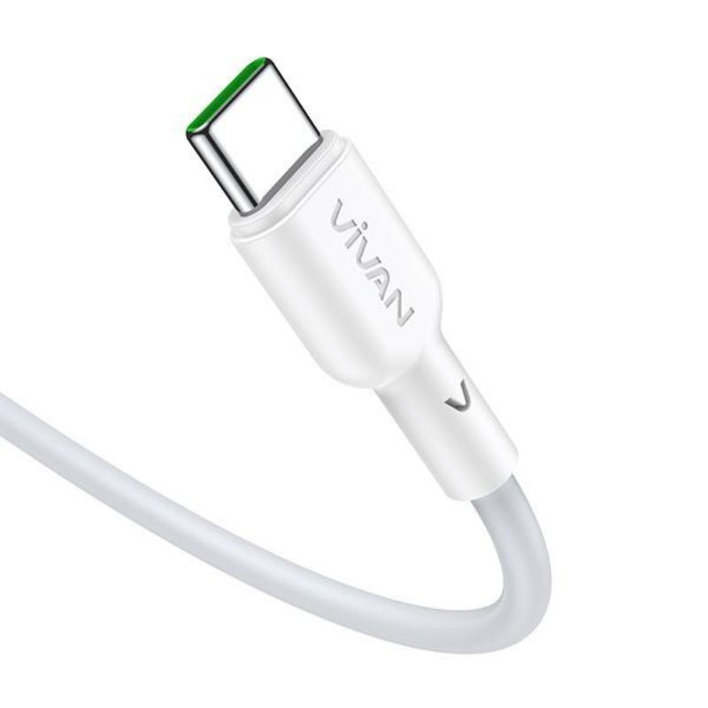 [VIVAN] Kabel Data Type C 65W Super Flash Charge 6,5A Cable Usb type C Quick Charge Super Vooc 65W V-QC