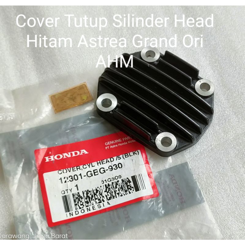 Tutup Cover Silinder Head Hitam Astrea Grand Original 12301GBG930