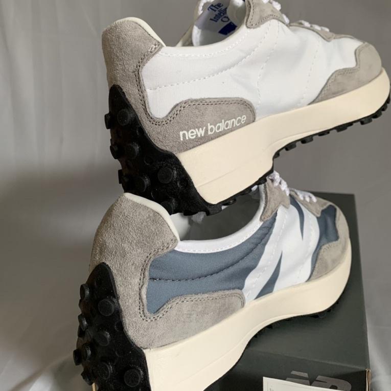 ready gan  sepatu new balance 327 ms327cpg white grey black white beige navy original 100  bnib free