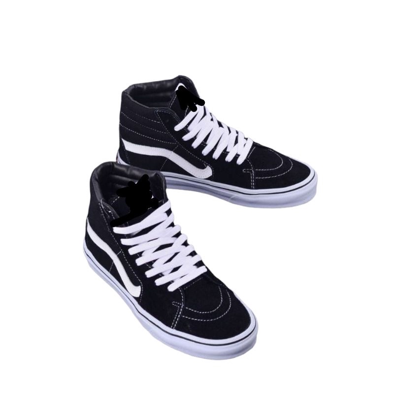 SEPATU V4NS SK8 HIGH BLACK WHITE CLASIC SNEAKERS PRIA SNEAKERS WANITA SEPATU SNEAKERS IMPORT