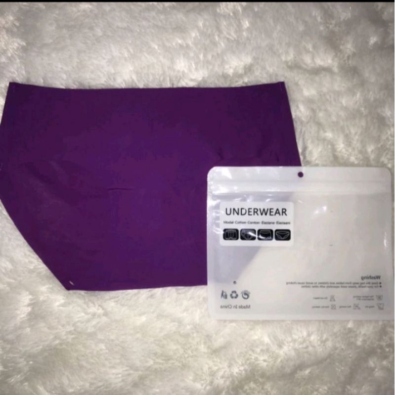 Celana Dalam Uniqlo Airsm (Firsthand Gudang Harga Launching)-Purple