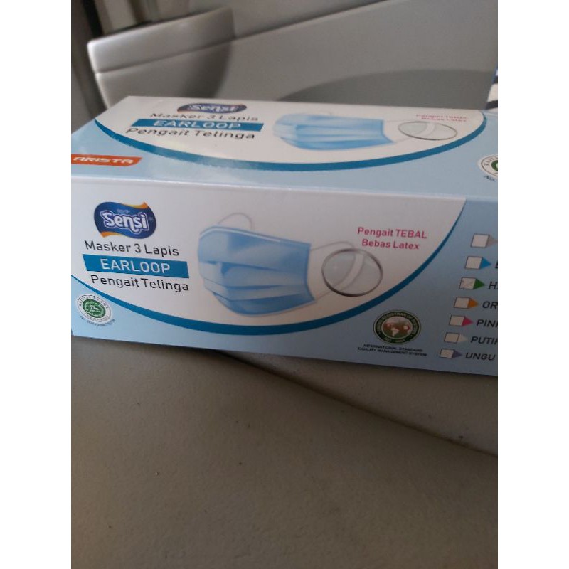 Masker medis sensi 3ply original