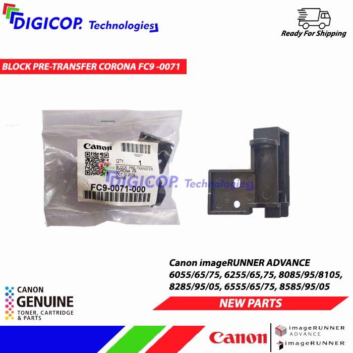 Block Pre-Transfer Corona Housing Canon imageRUNNER ADVANCE FC9 0071