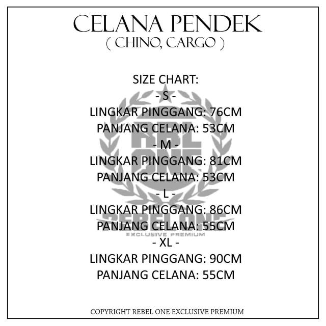 Celana cargo pendek twill / celana cargo pendek pria / celana pendek