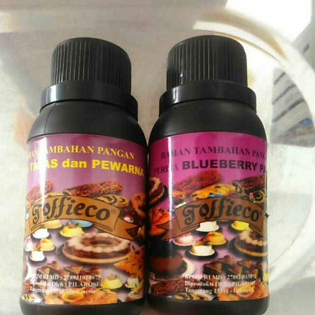 

Perisa dan perwarna makanan blueberry