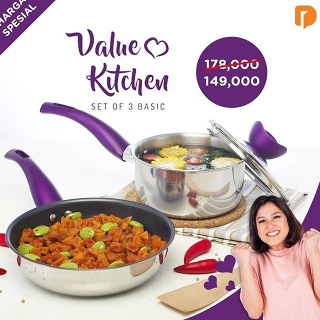 Dusdusan valie kitchen set 3 basic