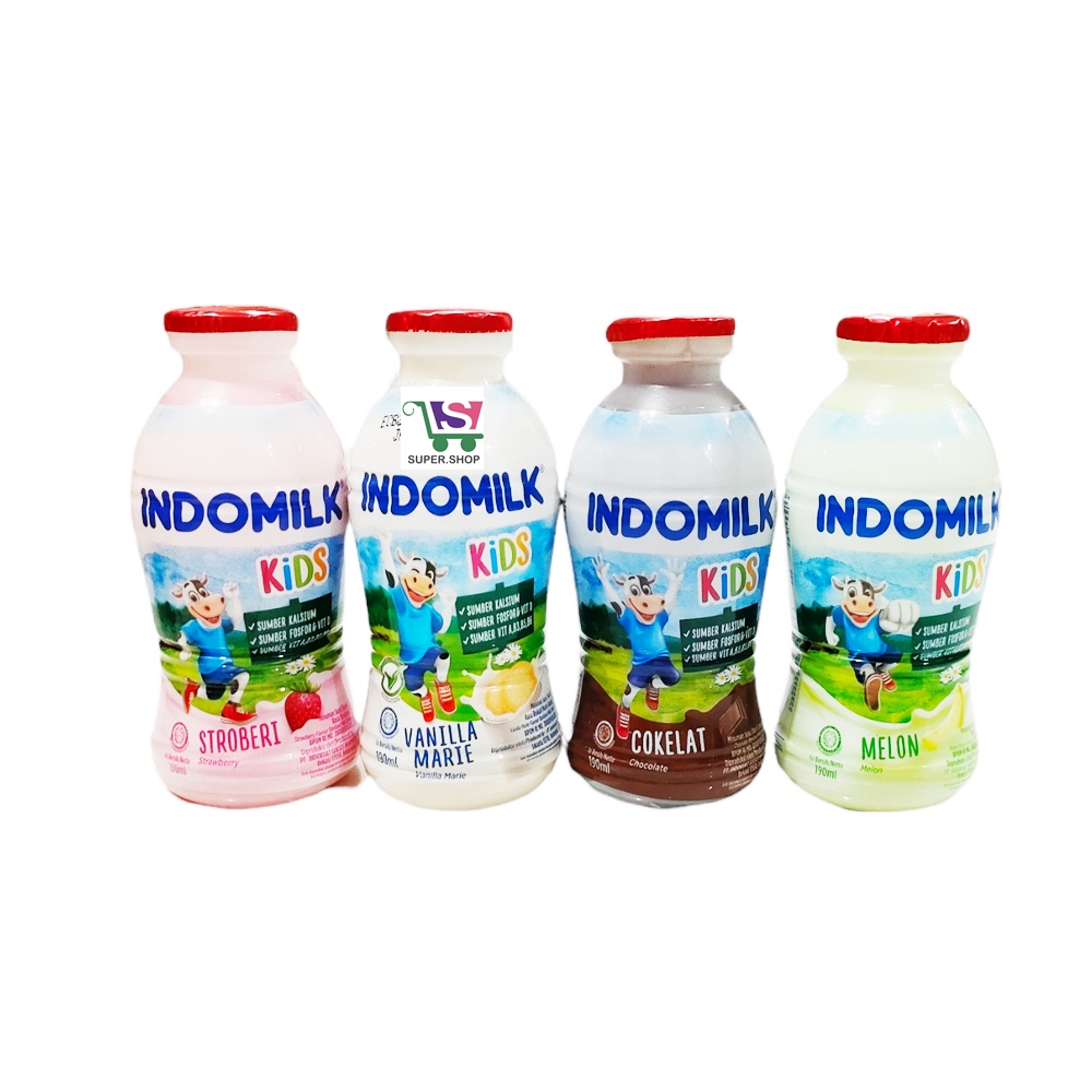 

Indomilk Kids Susu UHT Botol 190 ML