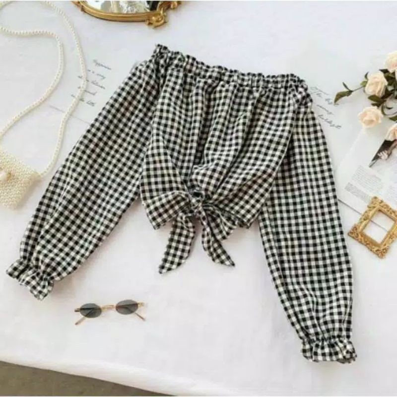 Sabrina square - Sabrina kotak - Sabrina crop - Sabrina lengan panjang