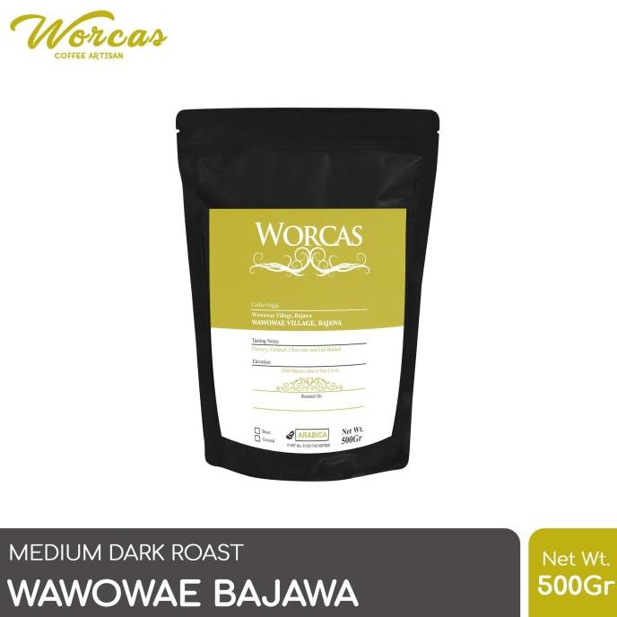 

[COD] Kopi Arabica Wawowae Bajawa 500 Gram (Biji/Bubuk) | Worcas Coffee [COD]