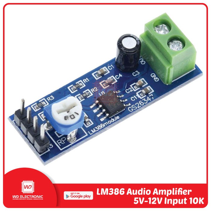 LM386 AUDIO AMPLIFIER MODULE LM386 MODULE AMPLIFIER