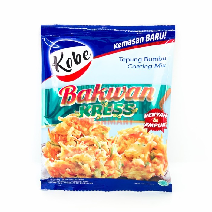 

cs777vv Kobe Tepung Bakwan Kress 75Gr Da01D100