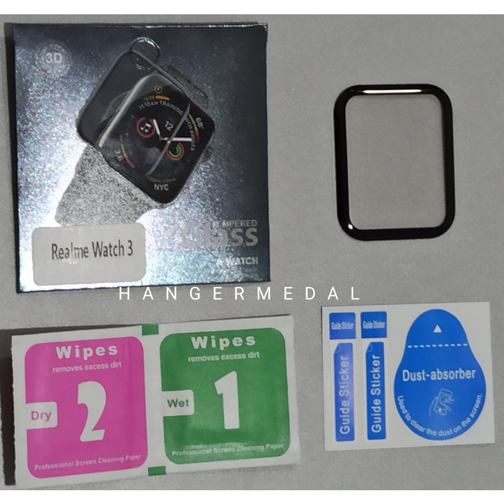 Anti Gores REALME WATCH 3 Screen Protector Pelindung Layar HYDROGEL