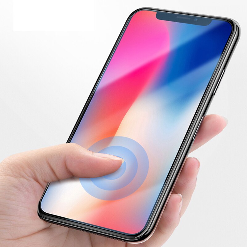 Pelindung Layar Tempered Glass Untuk Iphone 6 7 8 6s Plus Xr X Xs Max 11 Pro Max 6 7 8 Se