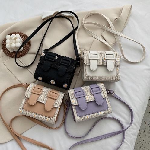 Tas Fashion Wanita Lc414 - Tas Import - Tas Korea - Tas Slempang Murah - Cokelat Promo