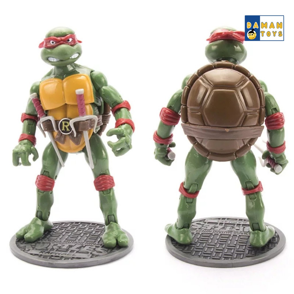 Ninja Turtle Kura Kura Ninja Figure Mainan Pajangan Miniatur Hiasan Topper