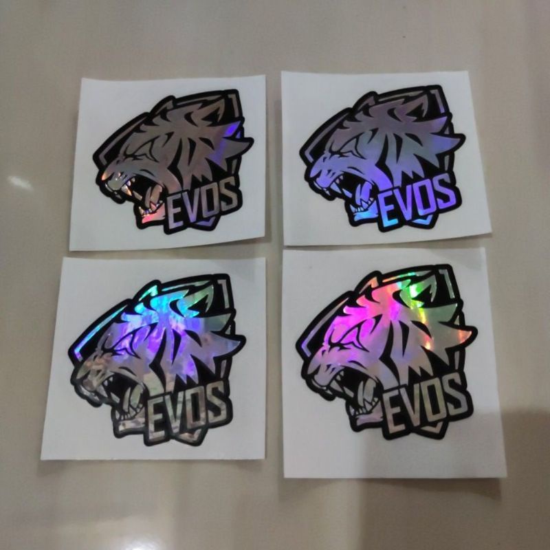 STIKER HOLOGRAM EVOS MOBILE LEGEND