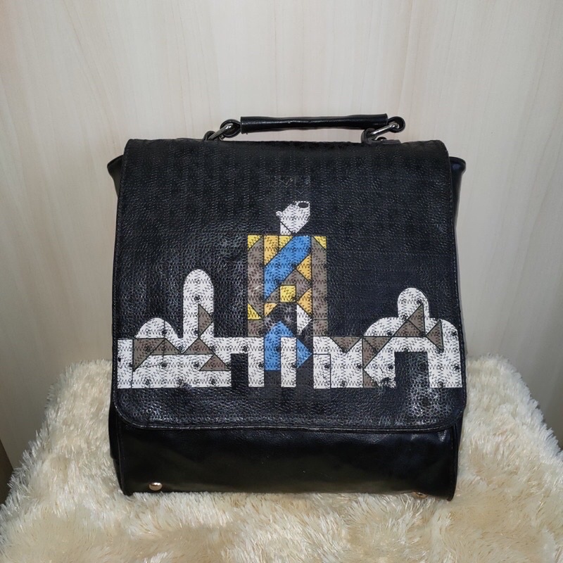 PRELOVED Lapalette Tas Ransel / Backpack Kulit Asli