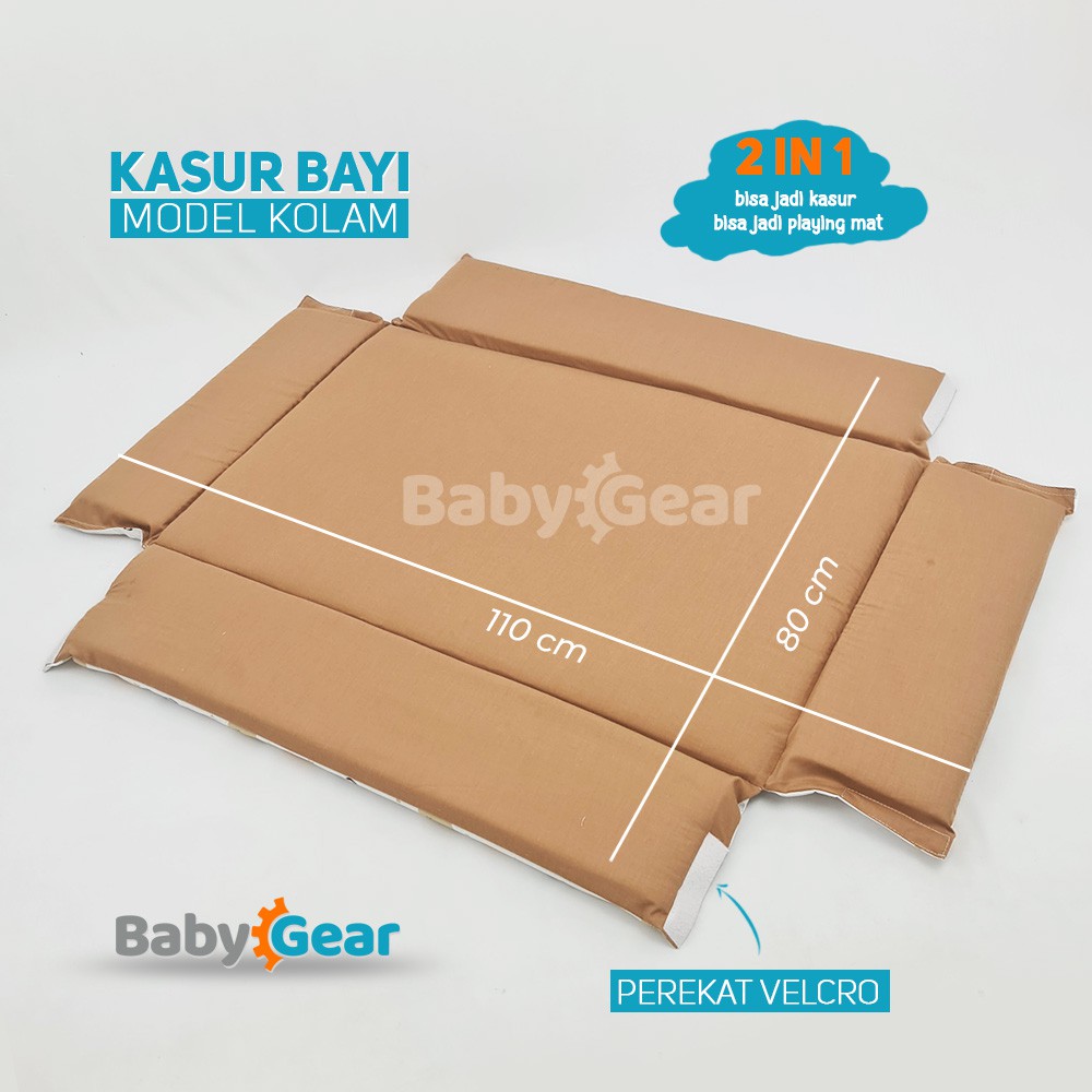 Kasur Bayi Model Kolam - Playing Mat Baby