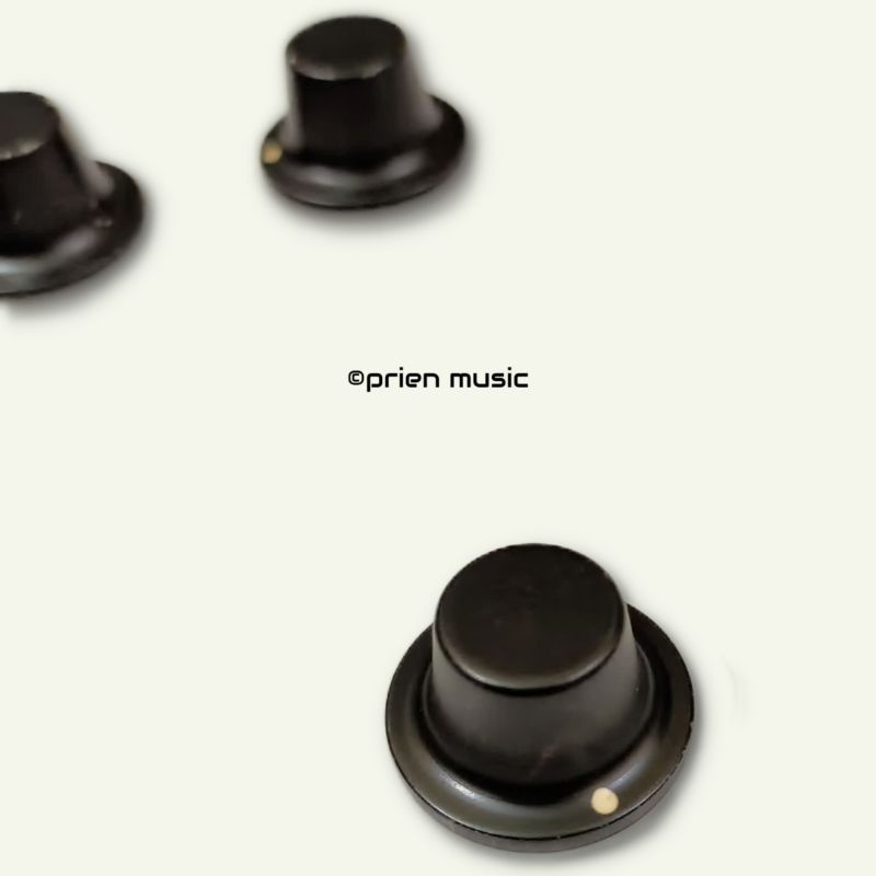 Knob kayu rosewood top hat knob potensio gitar 1 pcs